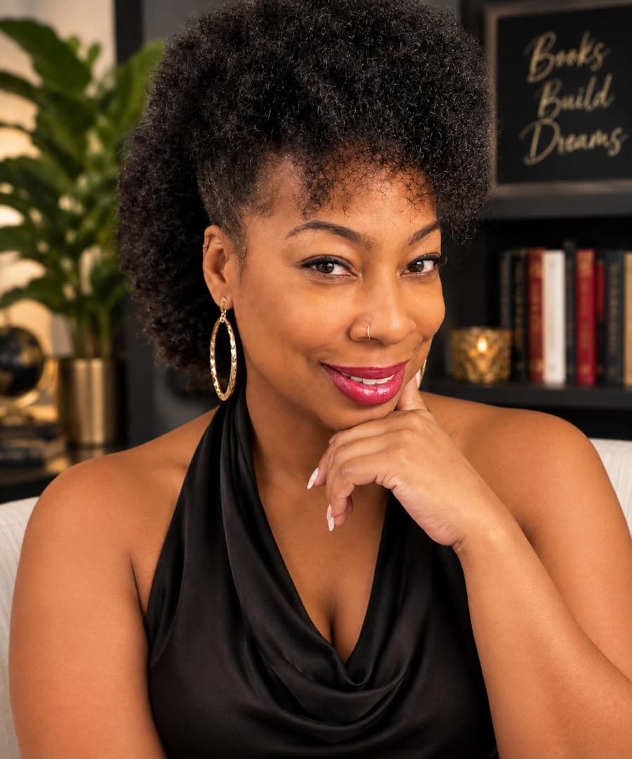 Keisha ‘WriteNow’ Allen smiling